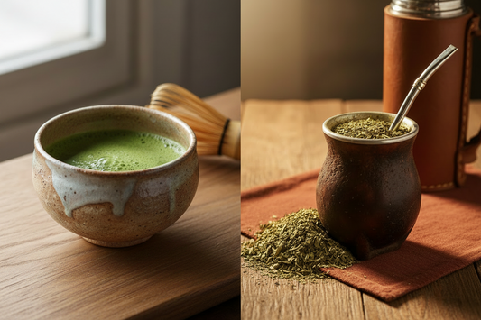Matcha vs. Mate: Two Green Powerhouses, Two Totally Different Stories