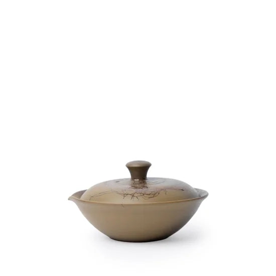 Handmade Japanese shiboridashi teapot for high quality Japanese green tea 