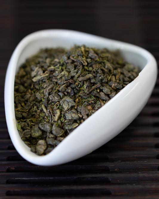 Moroccan mint and green tea