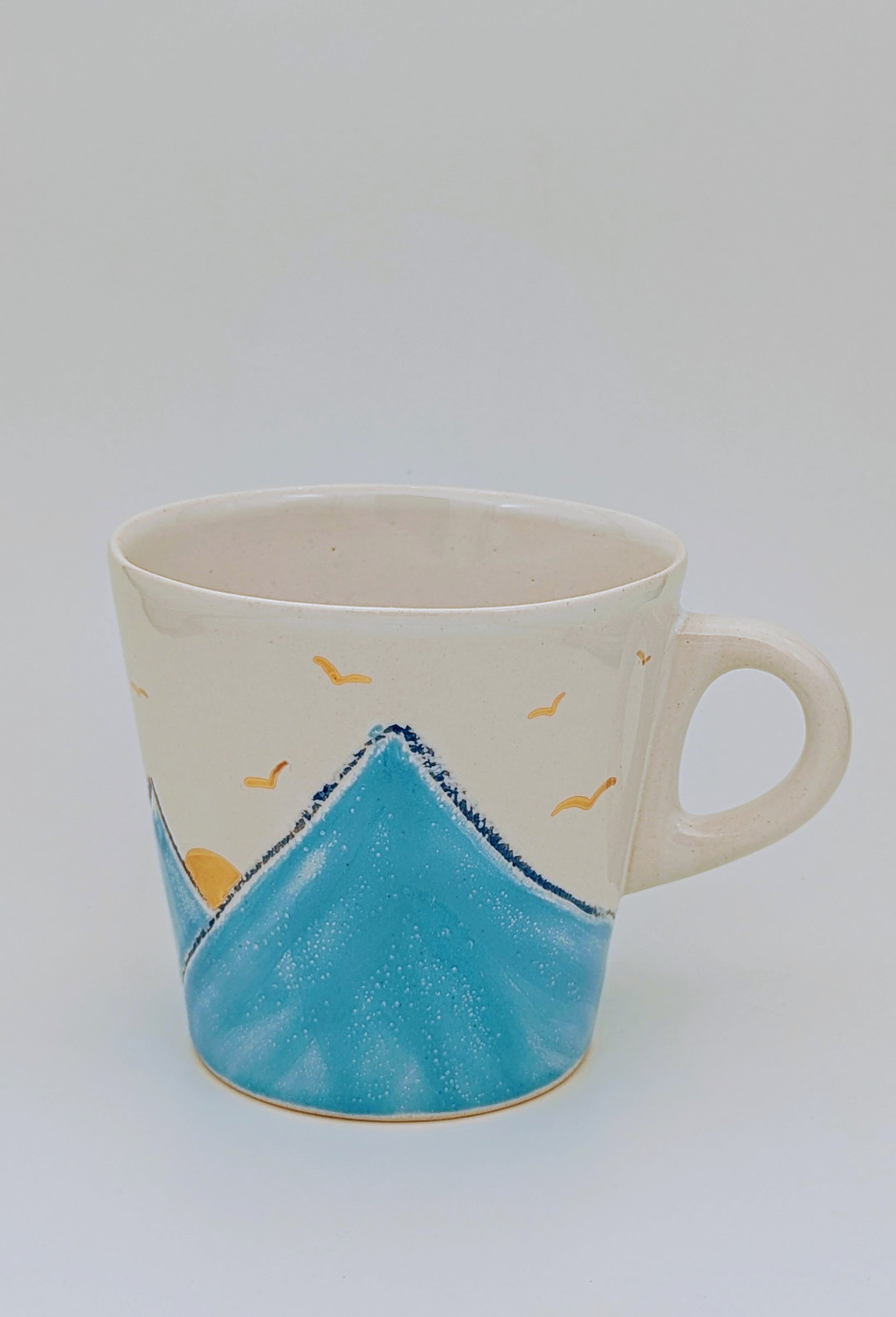 Handmade tea mug 300ml - Tea Topia