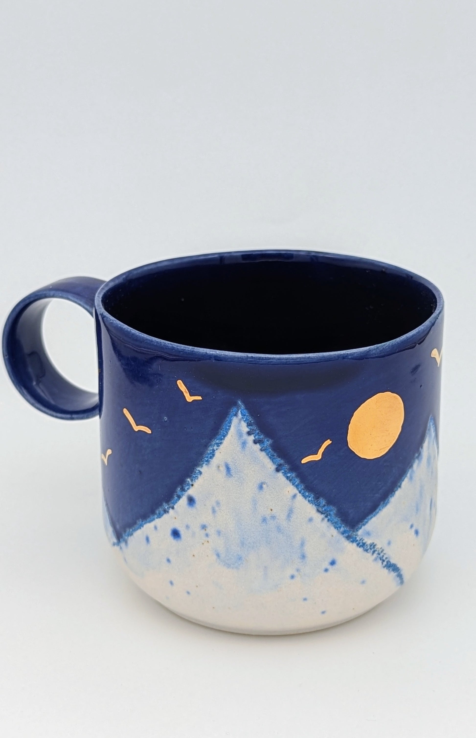 Handmade tea mug 300ml - Tea Topia