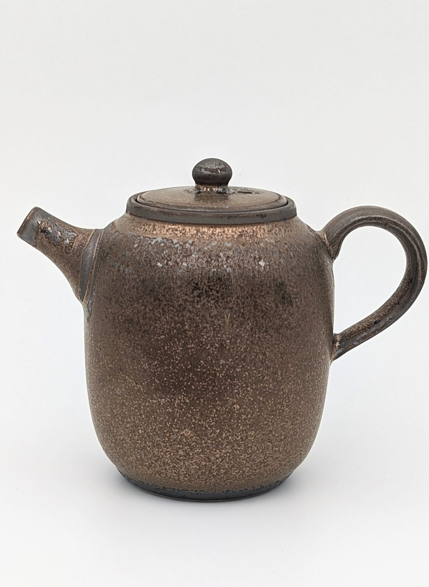 Rust glazed teapot - Tea Topia