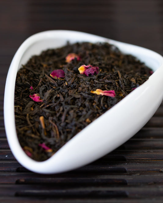 Rose black tea