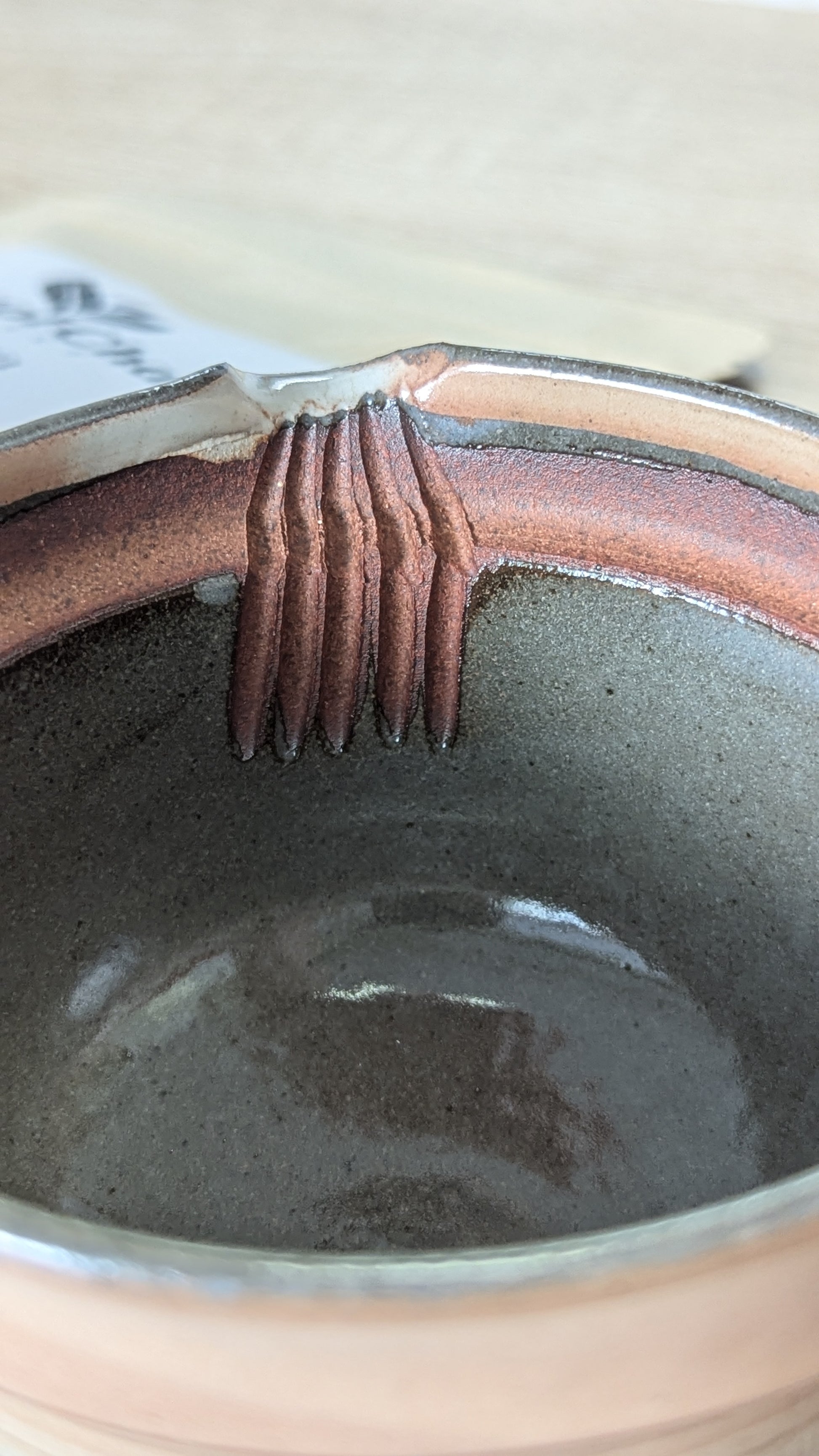 Handmade glazed Shiboridashi - Tea Topia