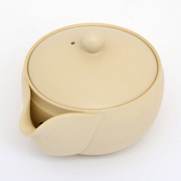 Takasuke Beige Clay Houhin - Tea Topia