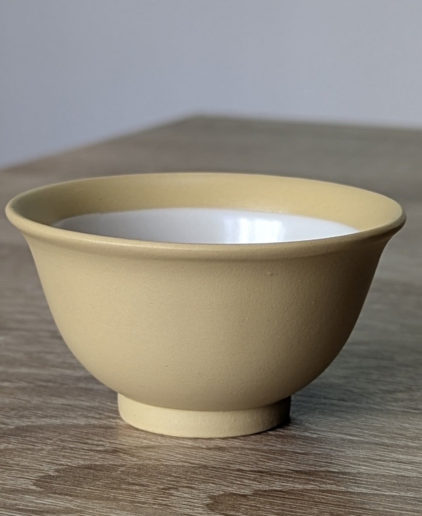 Takasuke beige yunomi tea cup - Tea Topia