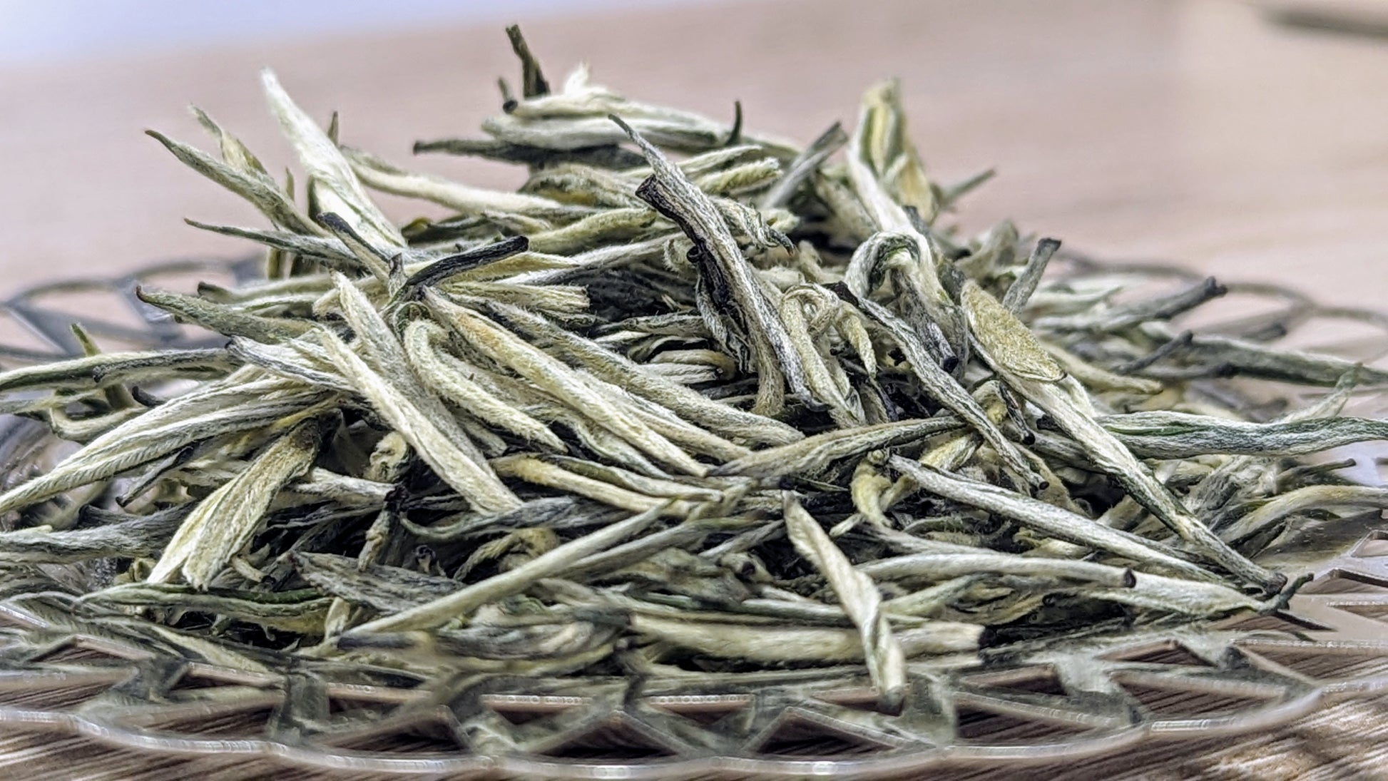 White tea Silver Needle Yin Zhen 2024 - Tea Topia